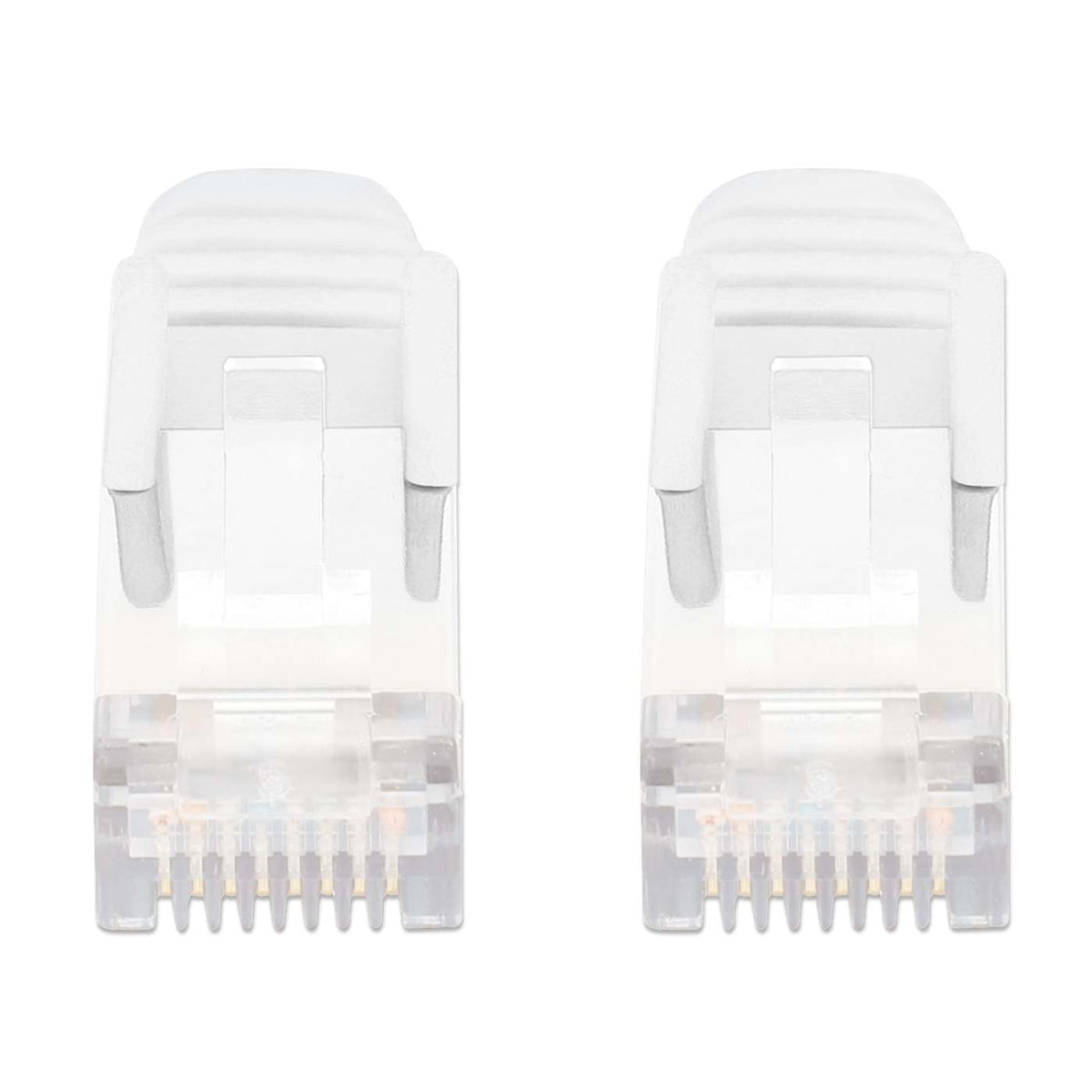 Cat8.1 U/FTP Slim Network Patch Cable, 1.5 ft., White, 10-Pack Image 5