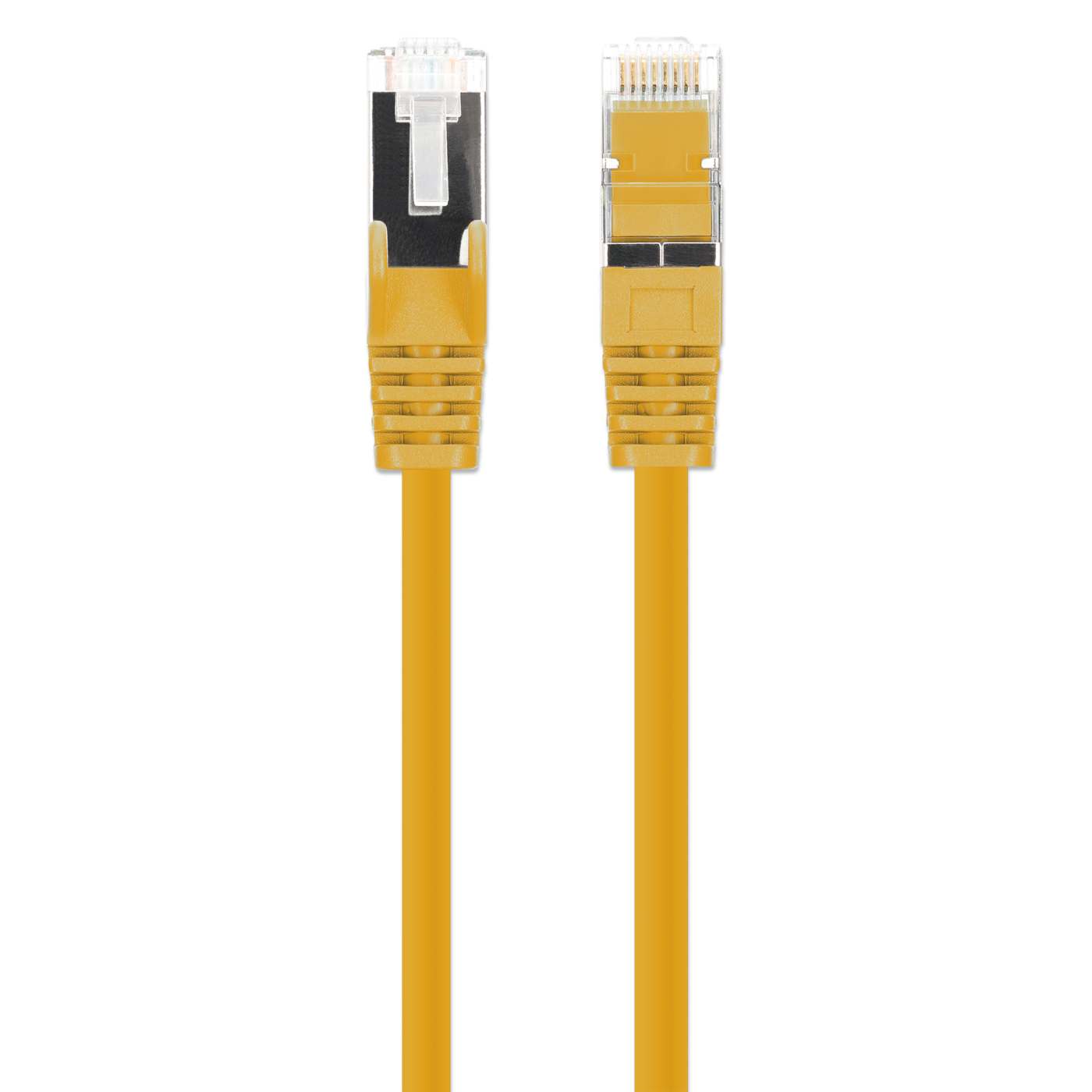 Cat8.1 U/FTP Slim Network Patch Cable, 1.5 ft., Yellow, 10-Pack Image 4