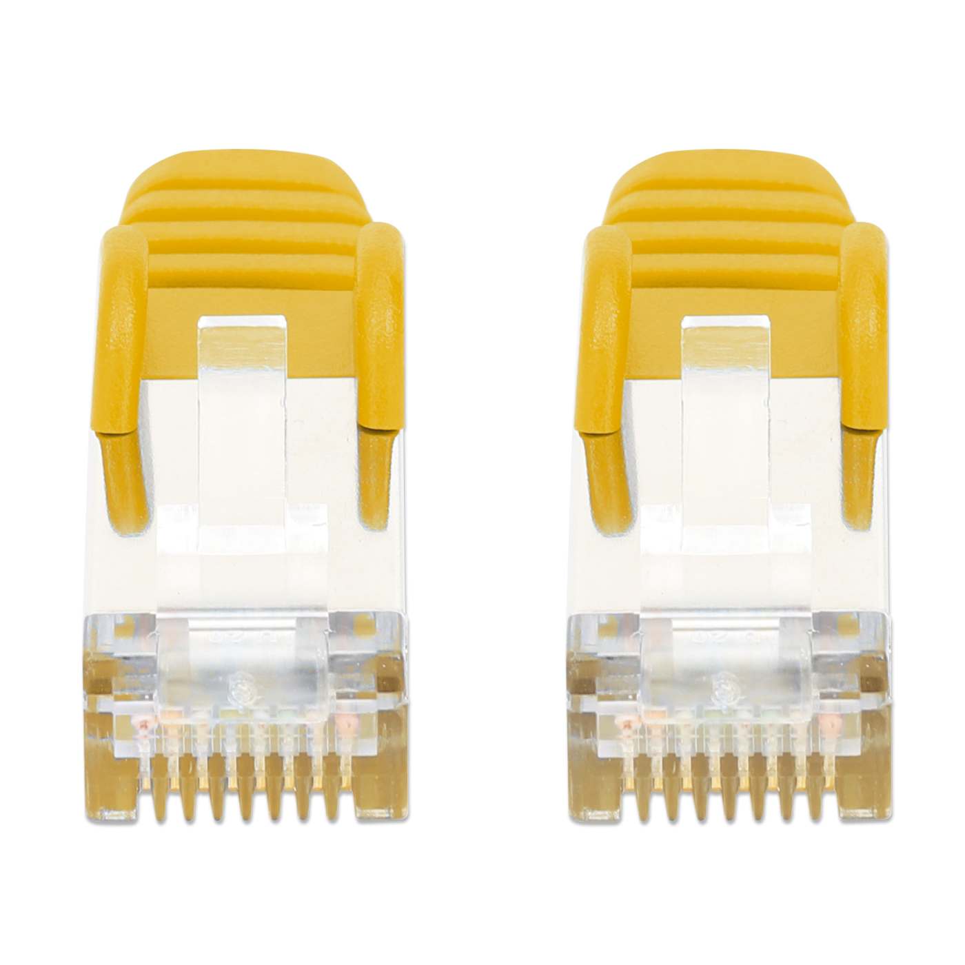 Cat8.1 U/FTP Slim Network Patch Cable, 7 ft., Yellow, 10-Pack Image 5
