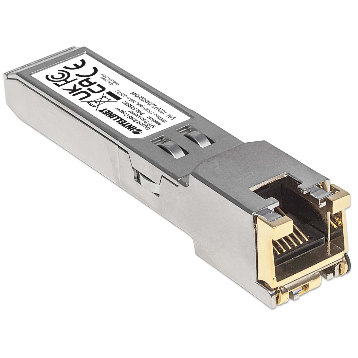 GbE RJ45 Copper SFP Transceiver Module 523882 GbE RJ45 Copper SFP Transceiver Module 523882