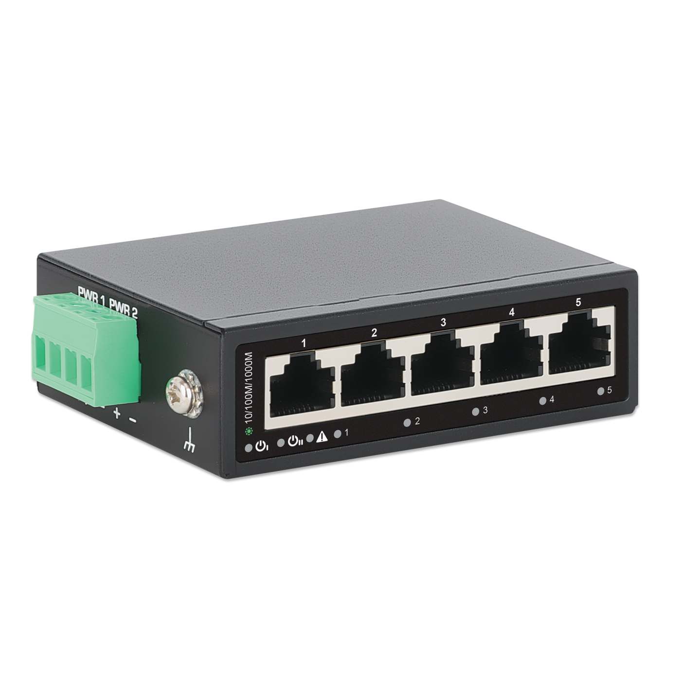 Industrial 5-Port Gigabit Ethernet Switch Image 2