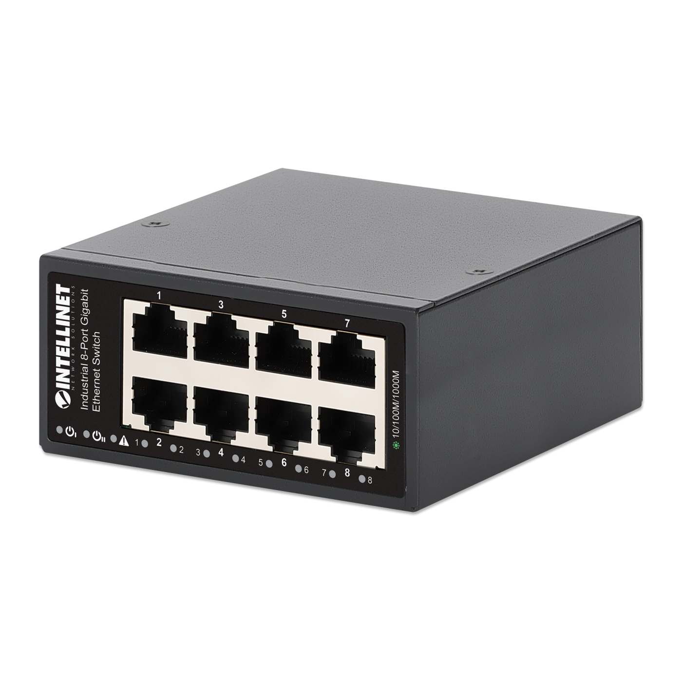 Industrial 8-Port Gigabit Ethernet Switch Image 2