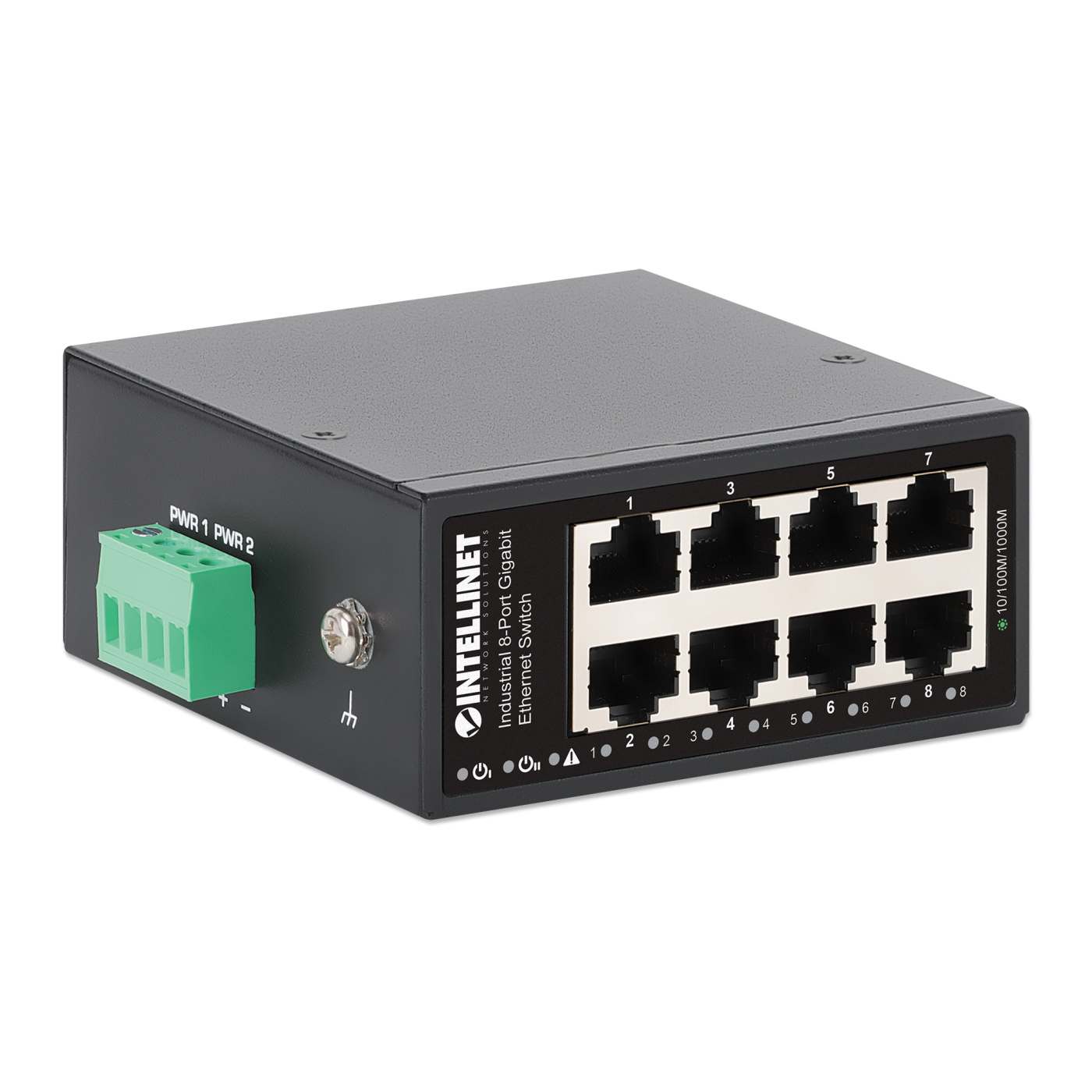Industrial 8-Port Gigabit Ethernet Switch Image 3