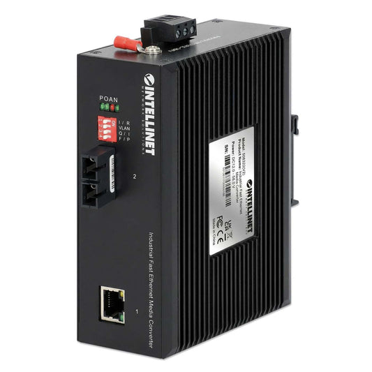 Industrial Fast Ethernet Media Converter Image 1