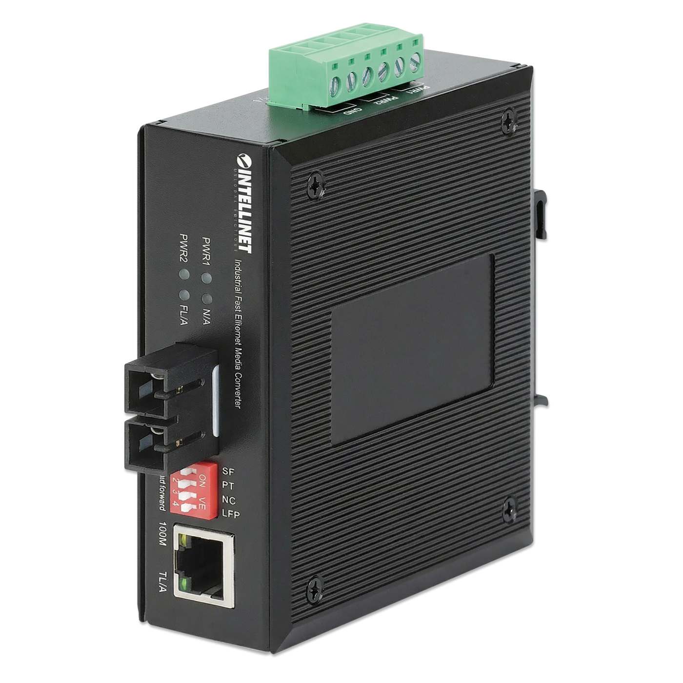 Industrial Fast Ethernet Media Converter Image 1