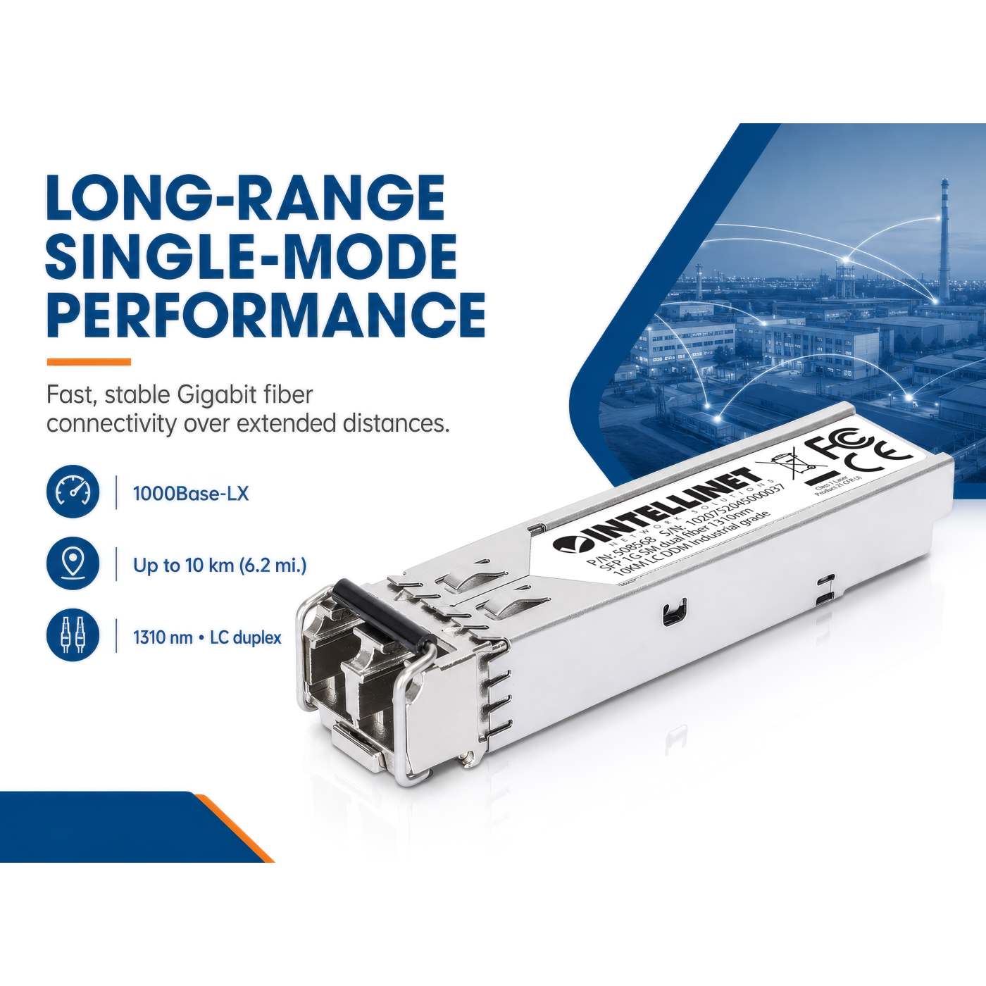 Industrial Gigabit Fiber SFP Optical Transceiver Module Image 7