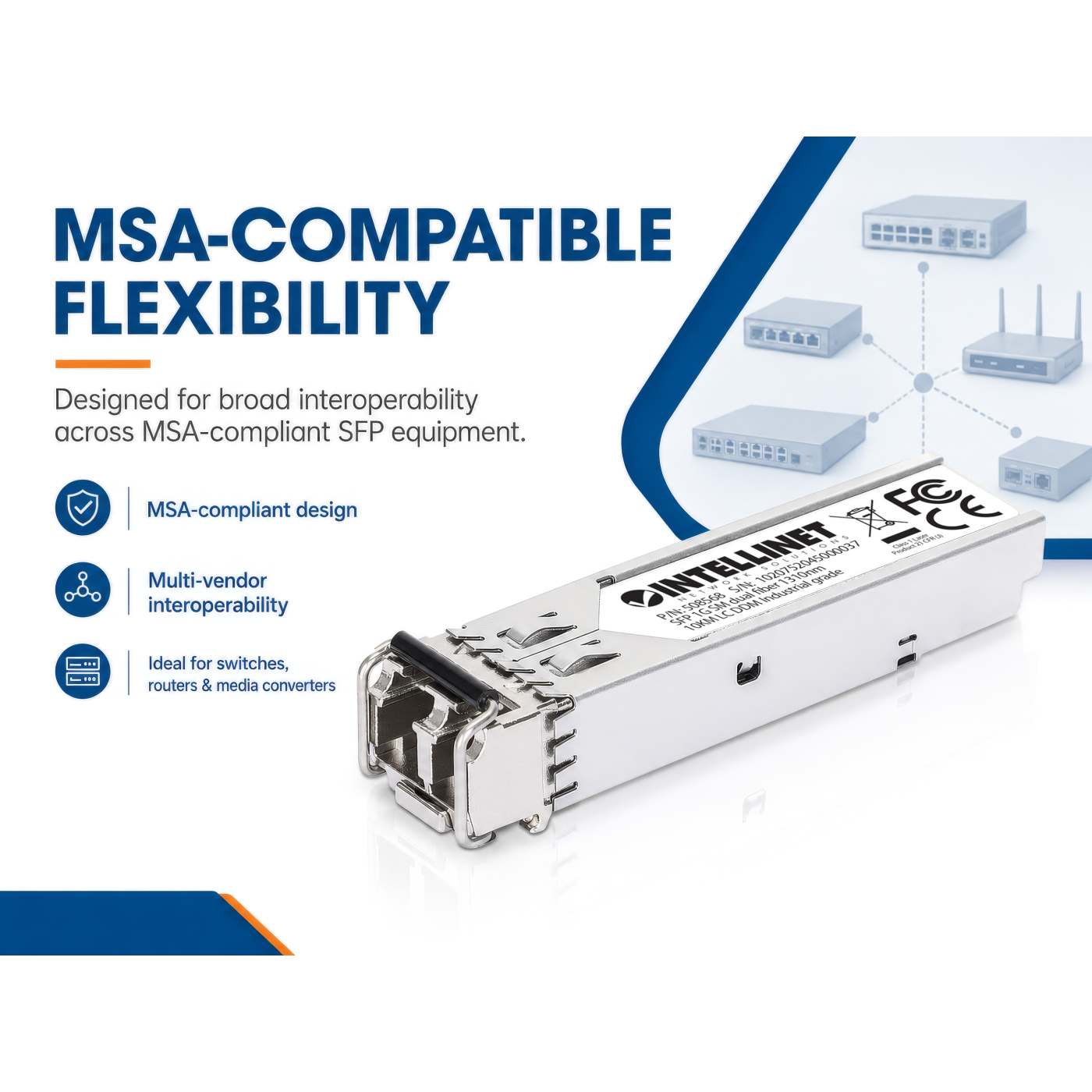 Industrial Gigabit Fiber SFP Optical Transceiver Module Image 9