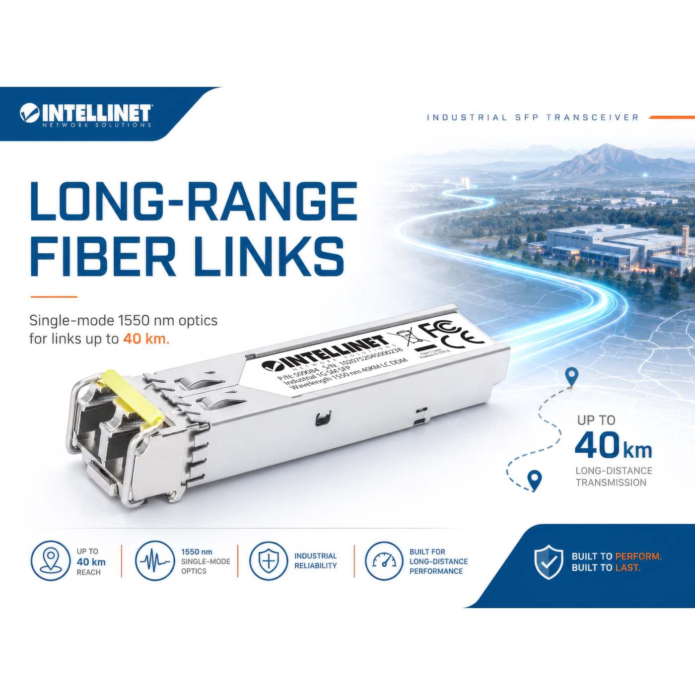 Industrial Gigabit Fiber SFP Optical Transceiver Module Image 6
