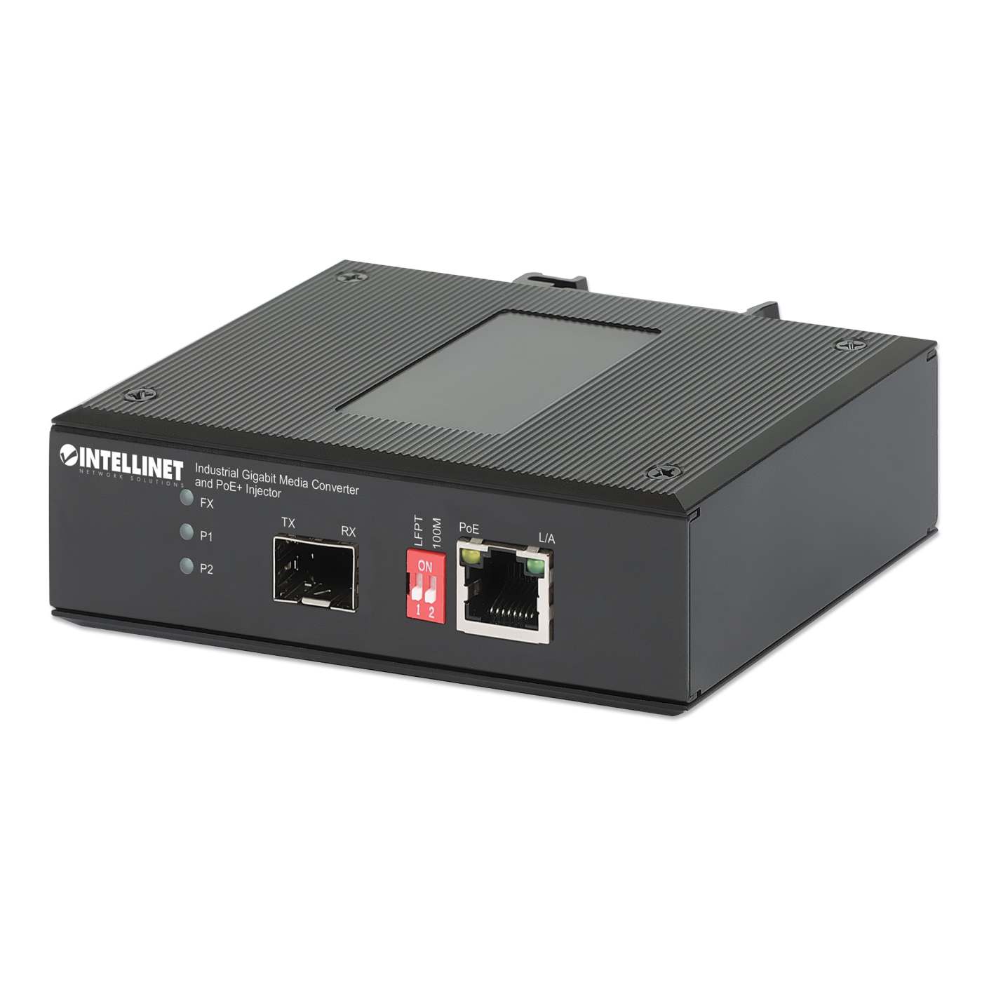 Industrial Gigabit Media Converter and PoE+ Injector Image 3