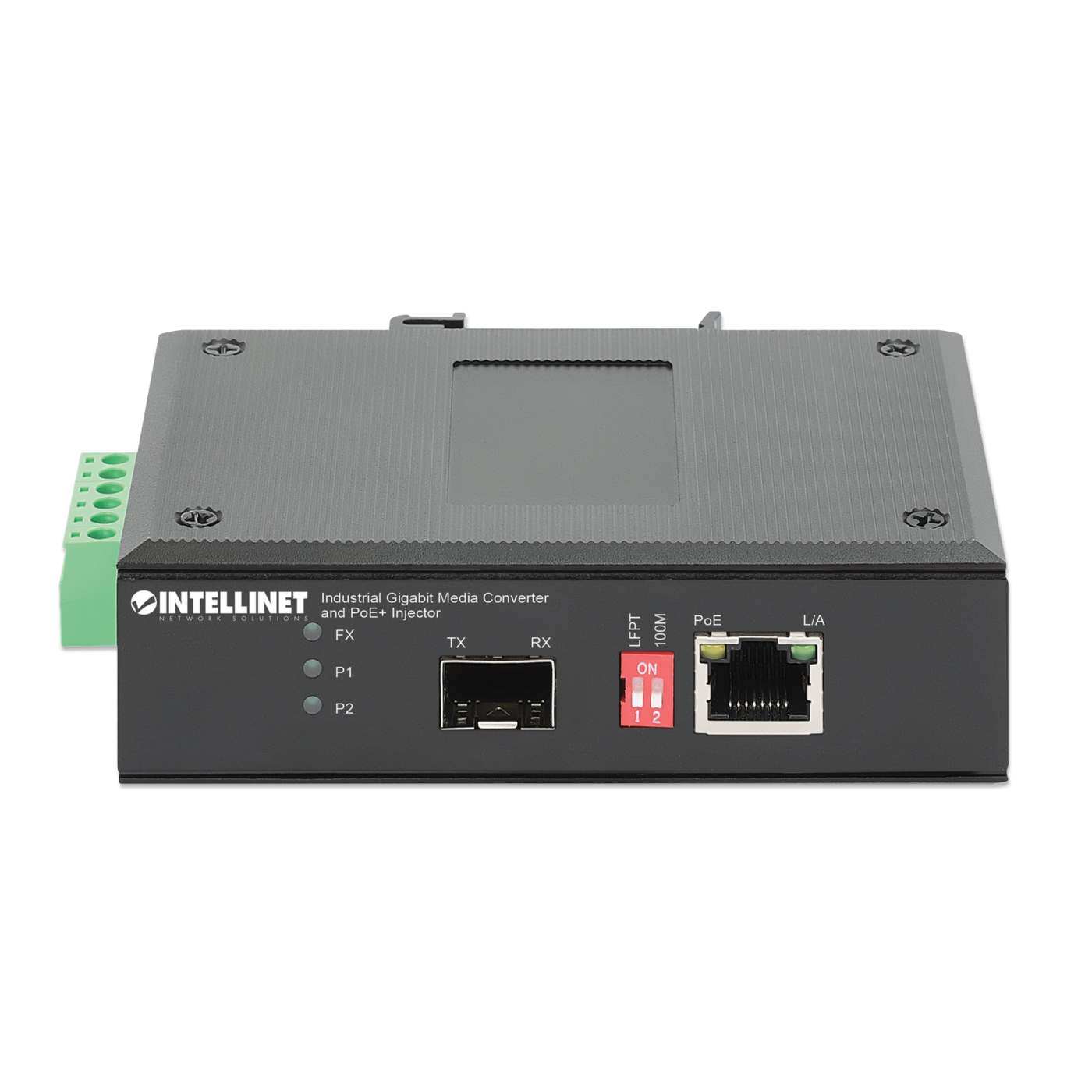 Industrial Gigabit Media Converter and PoE+ Injector Image 5