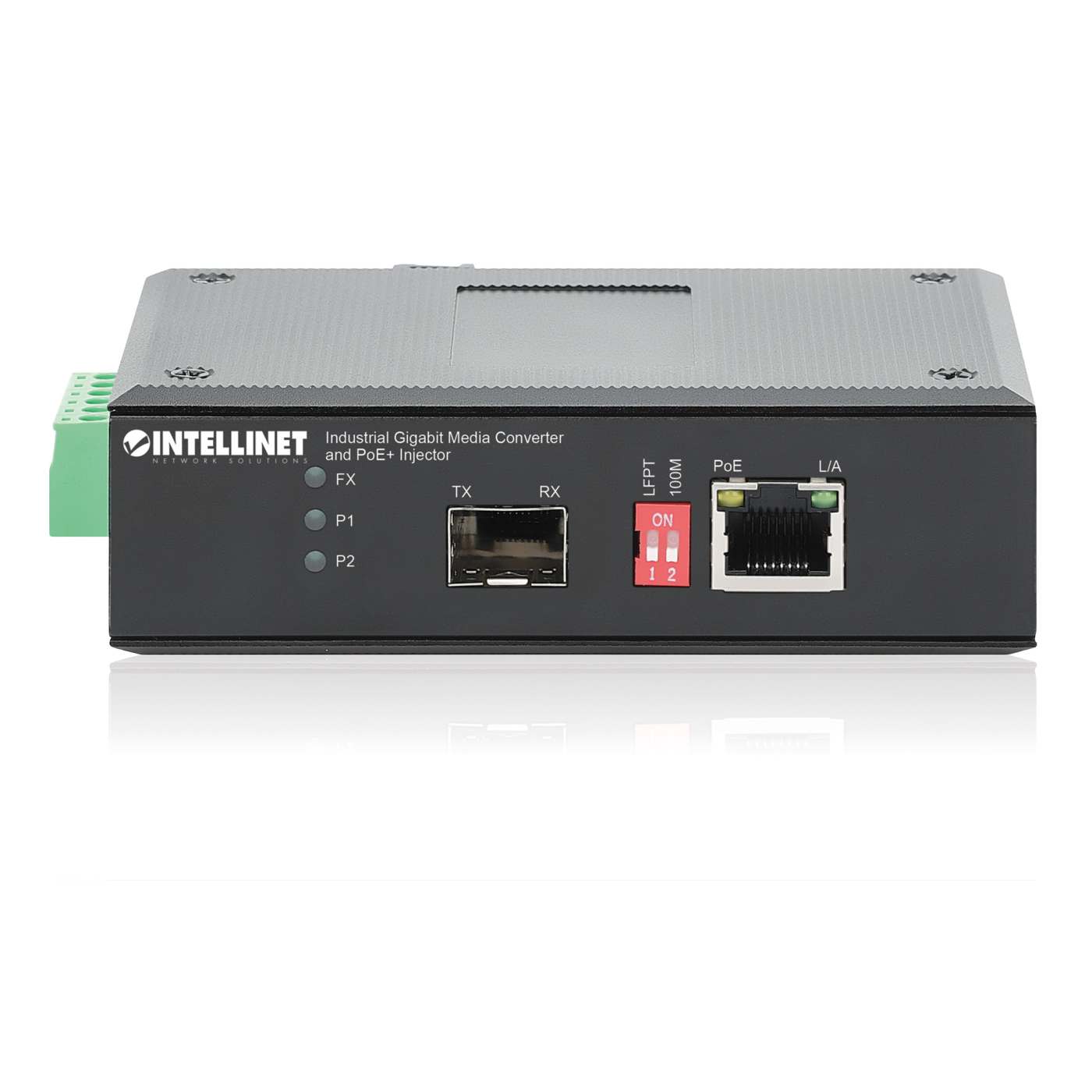 Industrial Gigabit Media Converter and PoE+ Injector Image 7