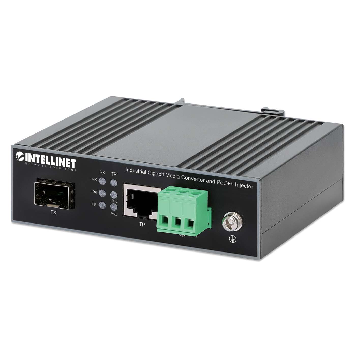 Industrial Gigabit Media Converter and PoE++ Injector Image 3