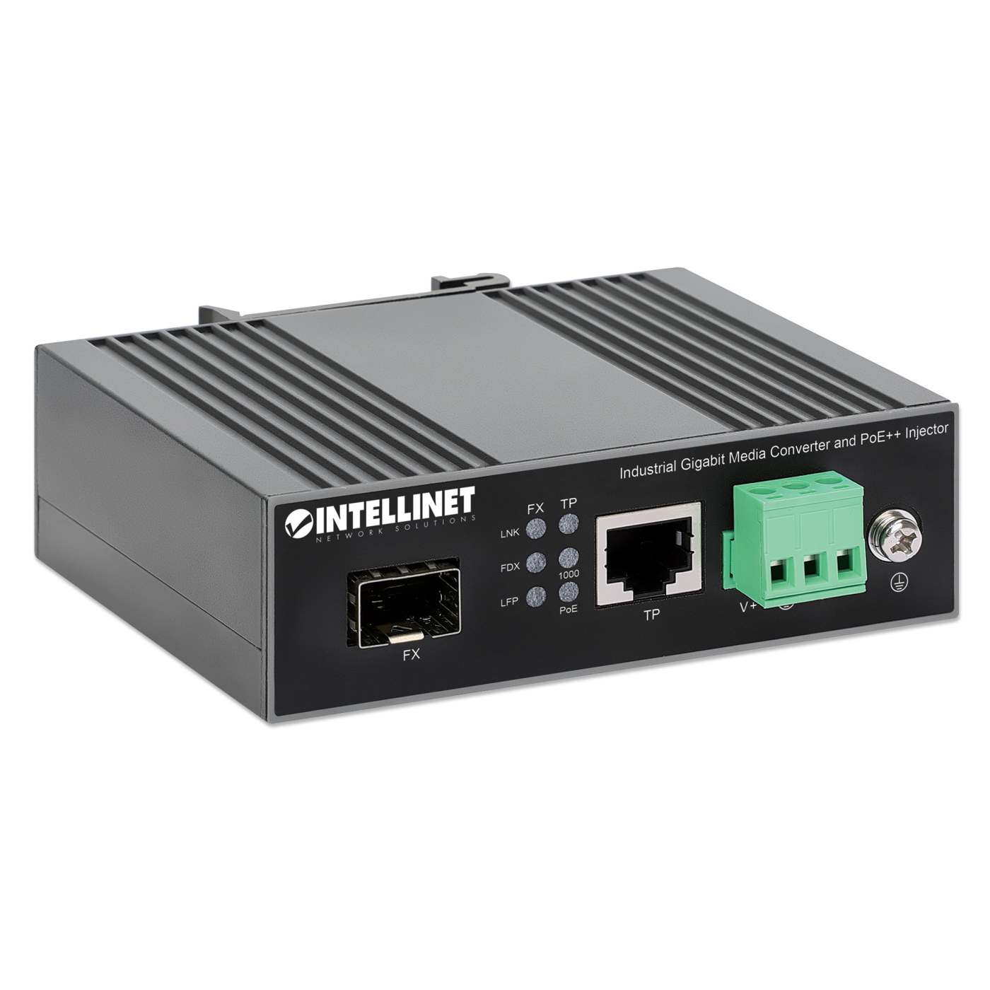 Industrial Gigabit Media Converter and PoE++ Injector Image 4