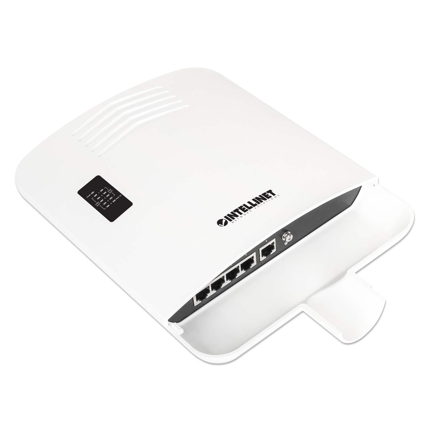 Outdoor PoE-Powered 5-Port GbE Switch w/ PoE Passthrough / 4