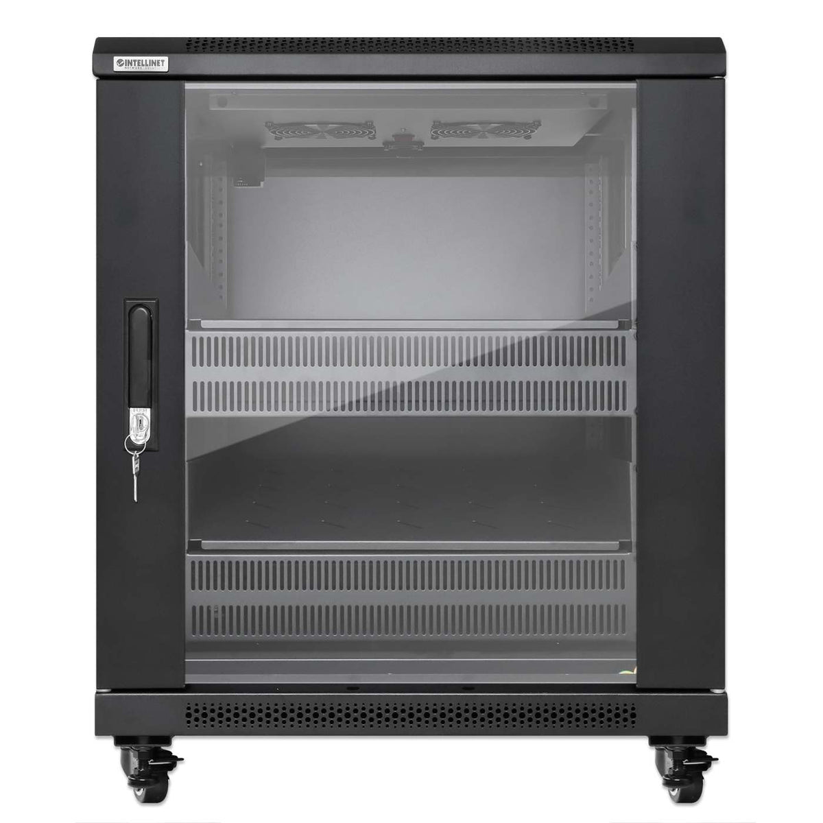 Pro Line Network Cabinet with Integrated Fans, 12U Image 3