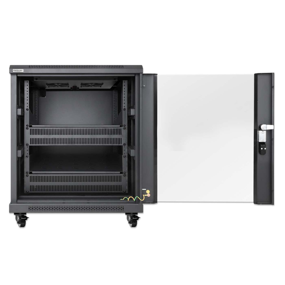 Pro Line Network Cabinet with Integrated Fans, 12U Image 4