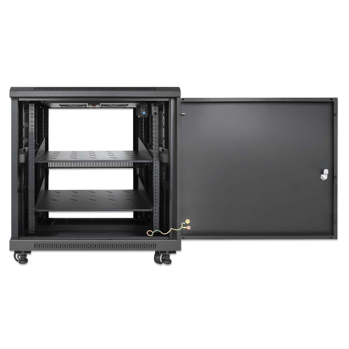 Pro Line Network Cabinet with Integrated Fans, 12U Image 7