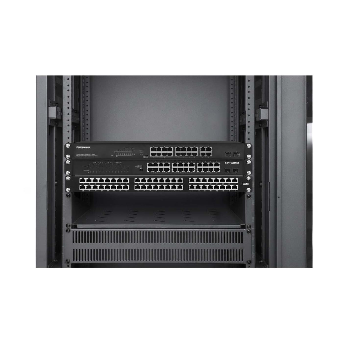 Pro Line Network Cabinet with Integrated Fans, 12U Image 9