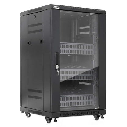 Pro Line Network Cabinet with Integrated Fans, 18U Image 2