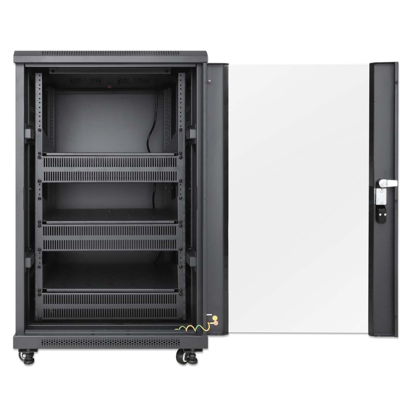 Pro Line Netw. Cabinet w/ Integrated Fans, 18U 716222