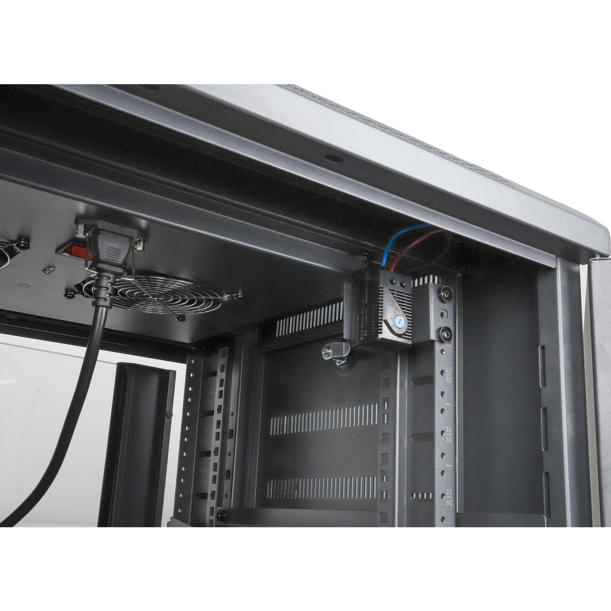 Pro Line Network Cabinet with Integrated Fans, 27U Image 14