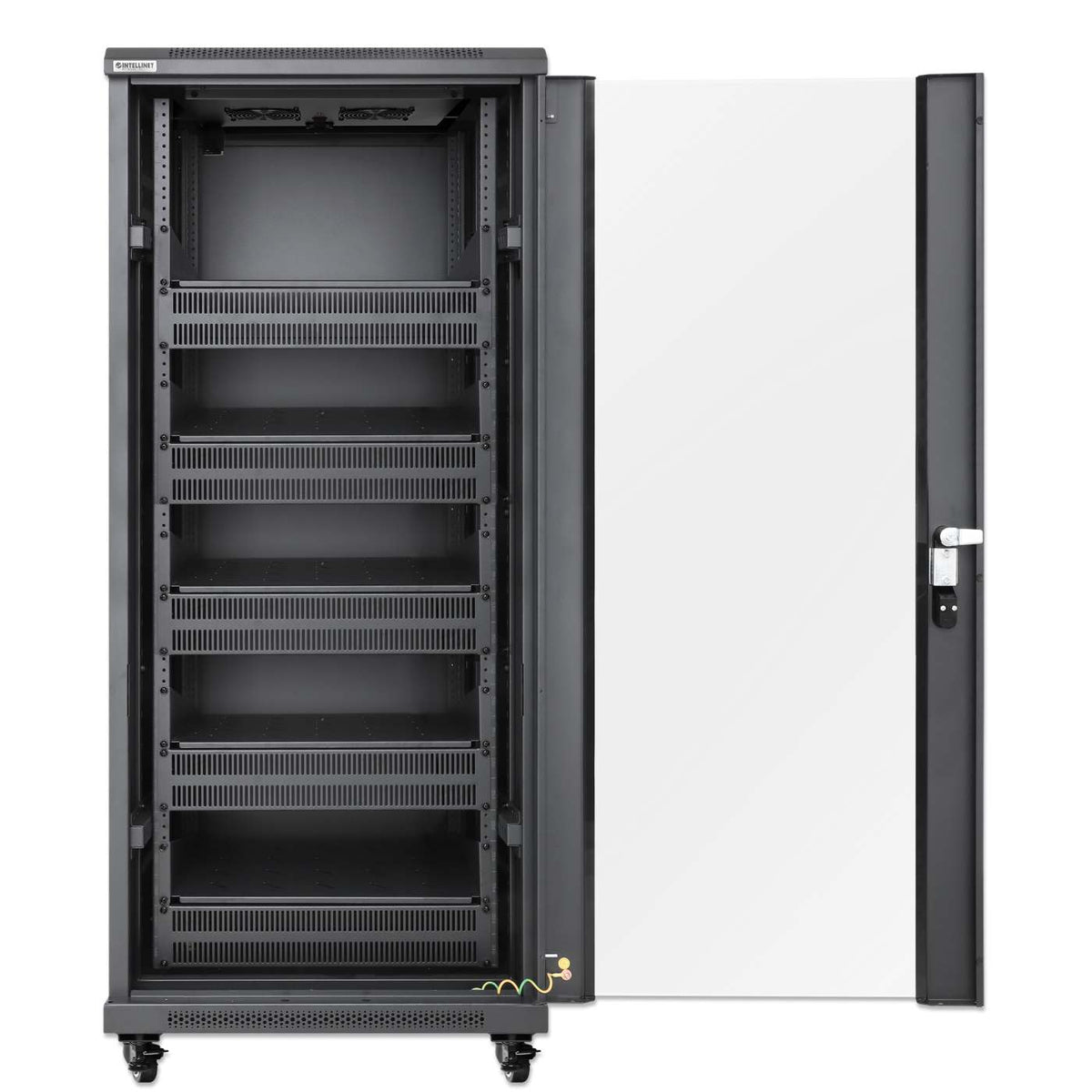 Pro Line Network Cabinet with Integrated Fans, 27U Image 4