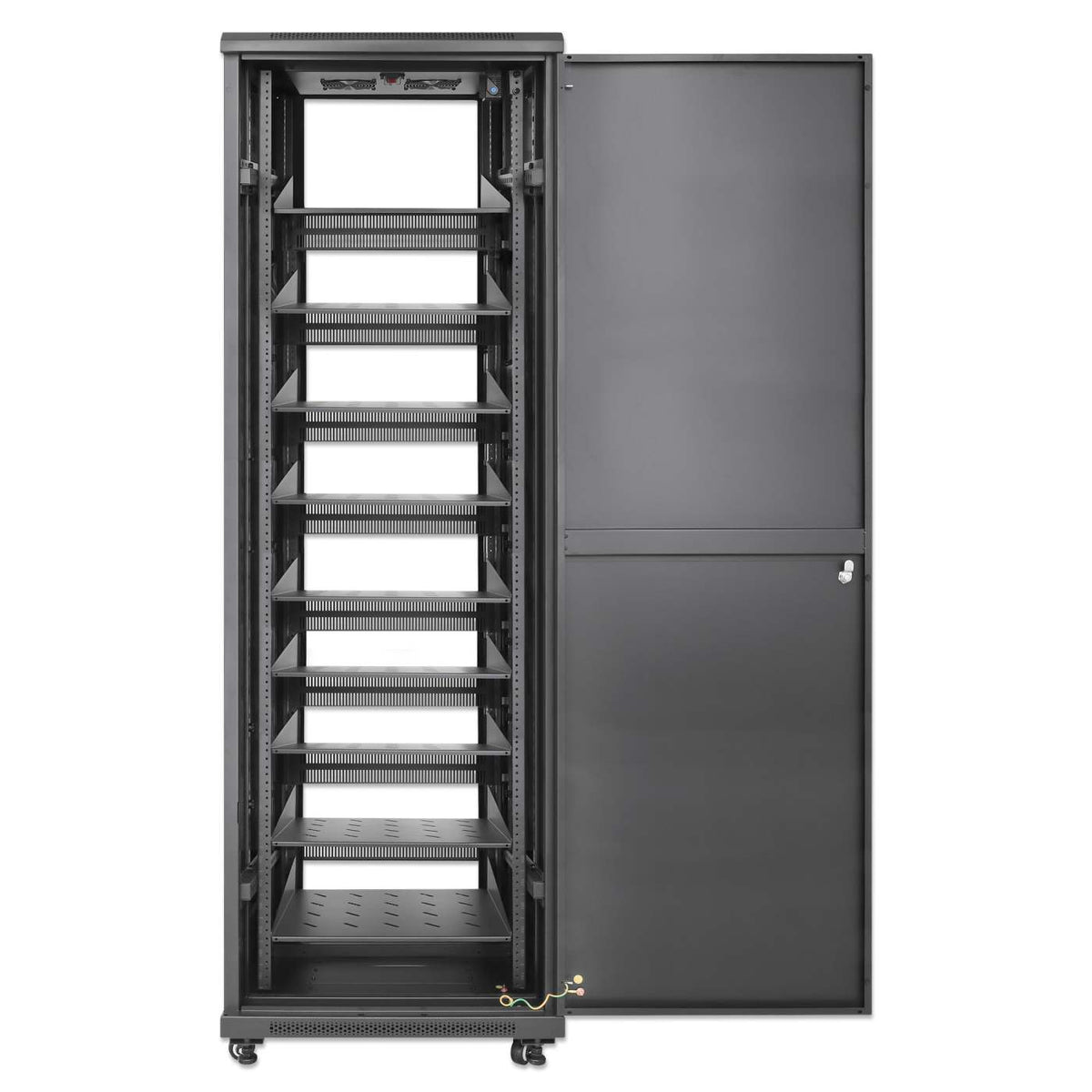 Pro Line Network Cabinet with Integrated Fans, 42U Image 7