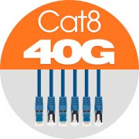 Cat8 Patch Cable (Multi-Packs)