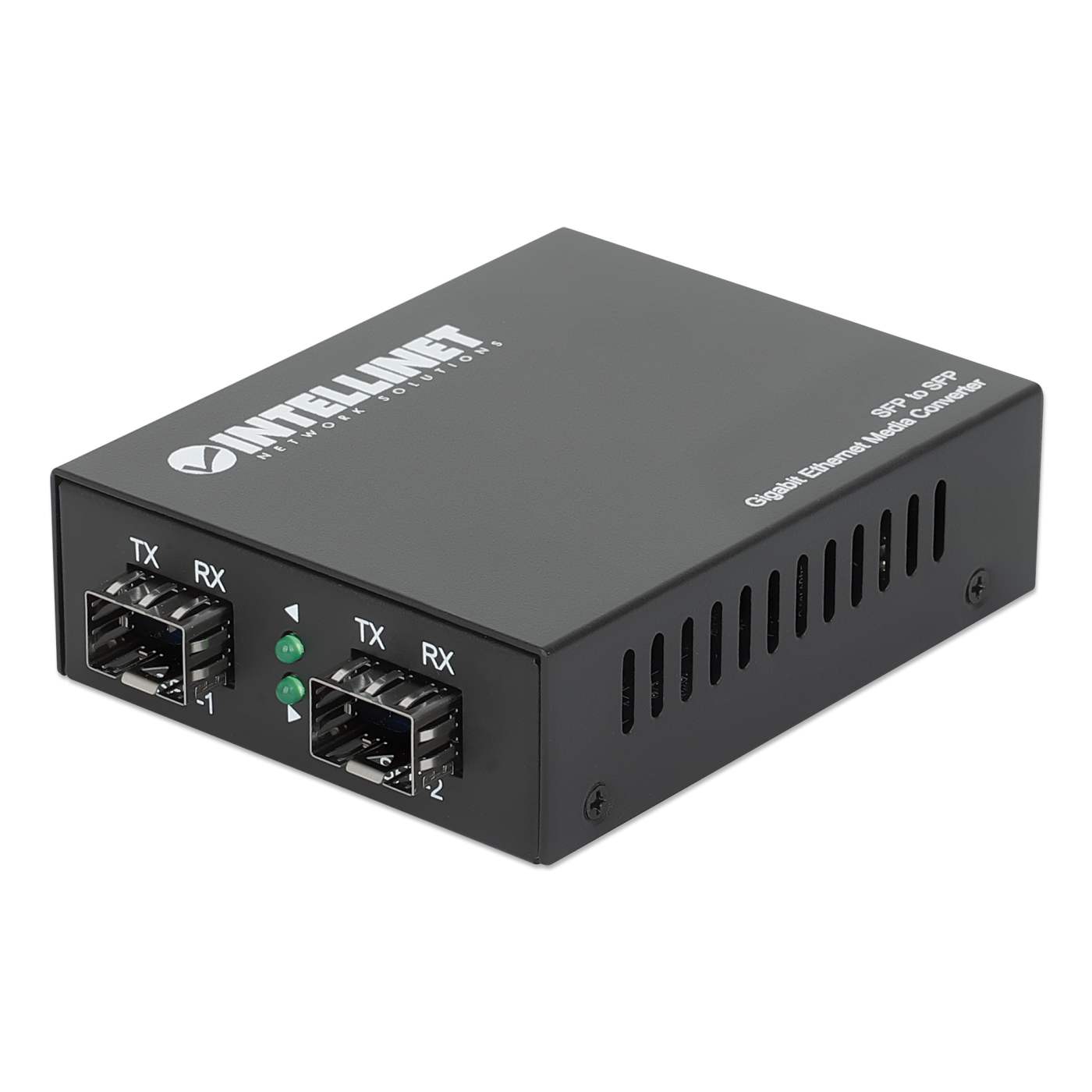 SFP to SFP Gigabit Ethernet Media Converter Image 1