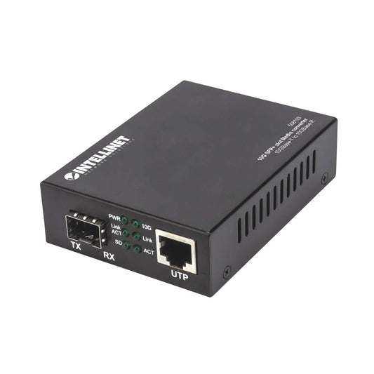 10GBase-T to 10GBase-R Media Converter Image 1