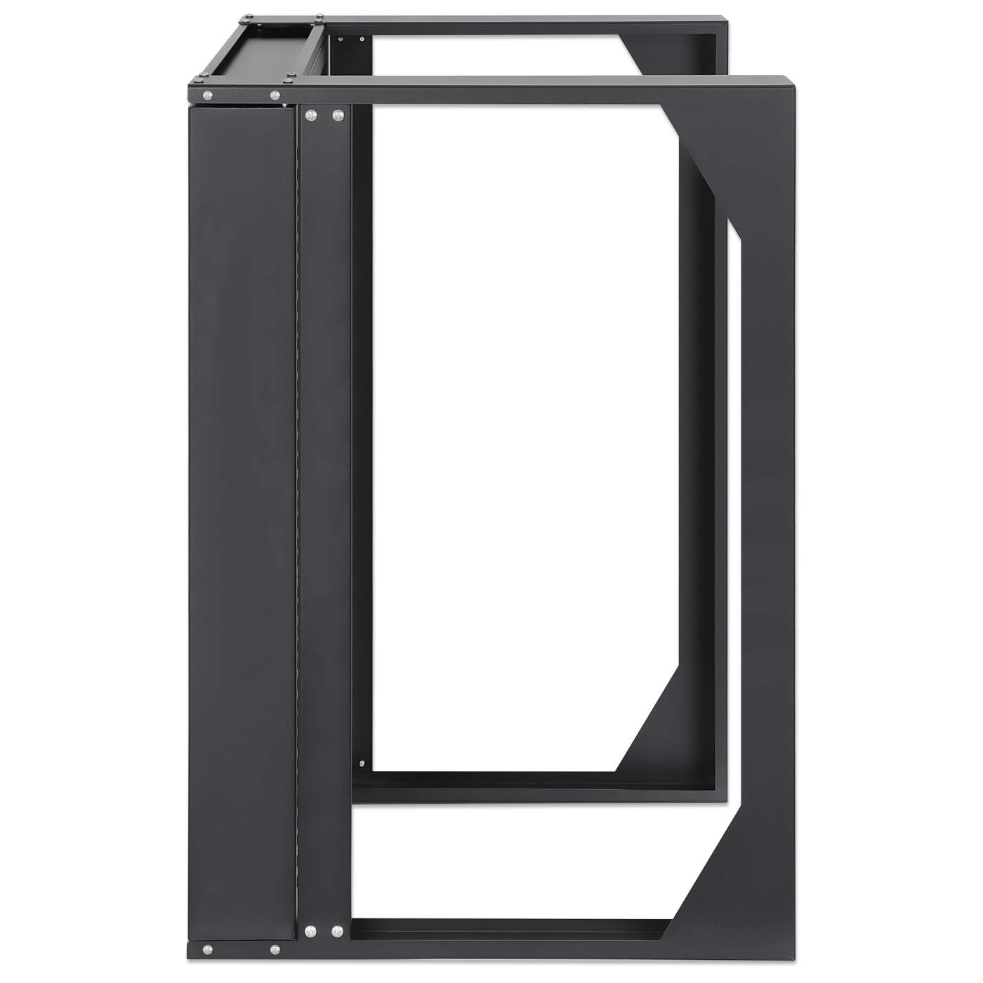 19 in. Wallmount OpenFrame Netw. Rack 12U Front-hinged SwingFrame
