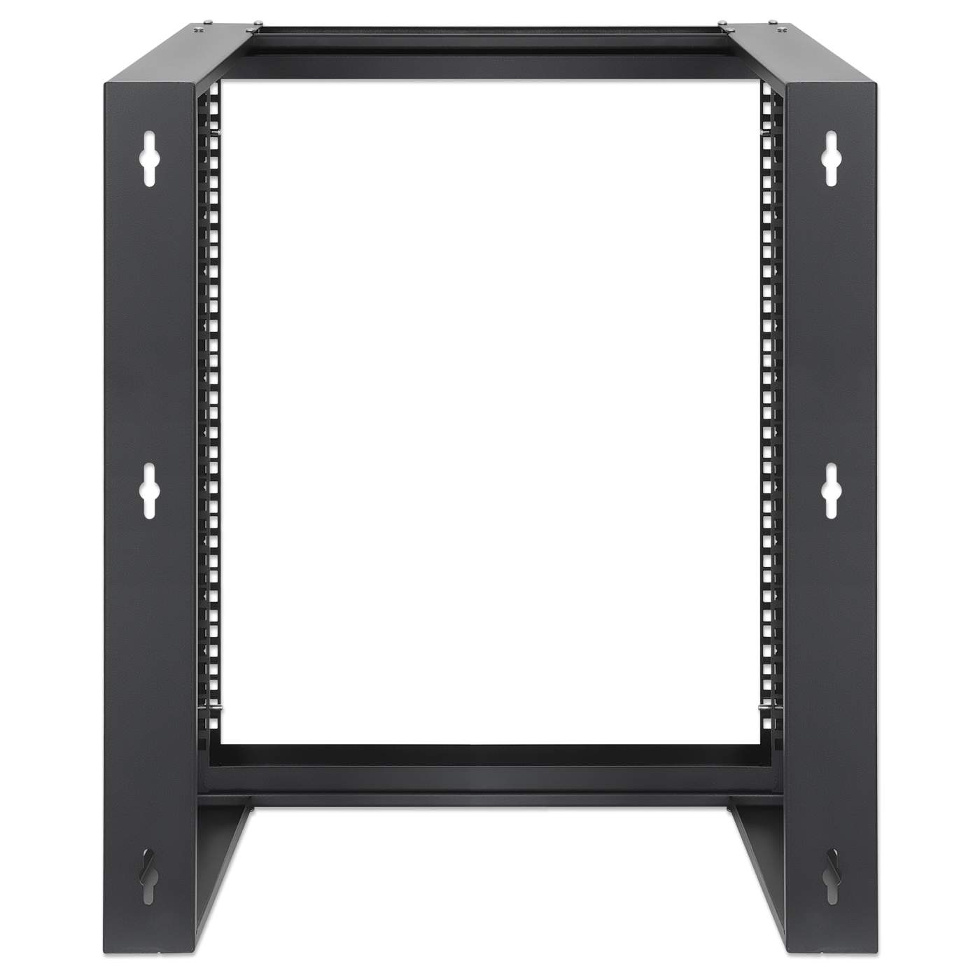 19 in. Wallmount OpenFrame Netw. Rack 12U Front-hinged SwingFrame