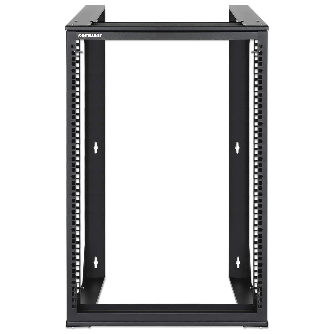 Wallmount OpenFrame Netw. Rack 15U Front-hinged SwingFrame