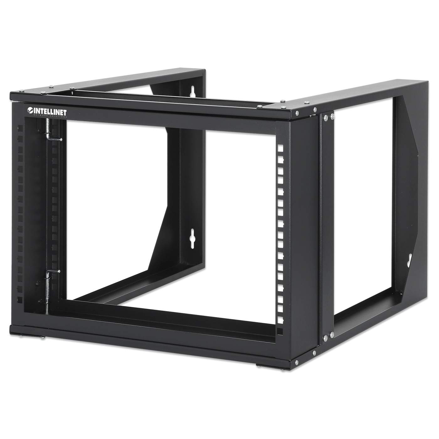 Wallmount OpenFrame Netw. Rack 6U Front-Hinged SwingFrame