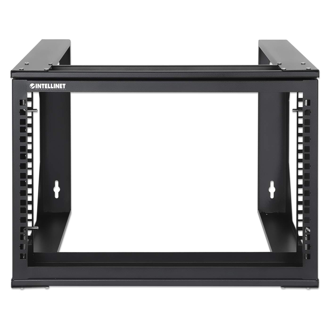 Wallmount OpenFrame Netw. Rack 6U Front-Hinged SwingFrame