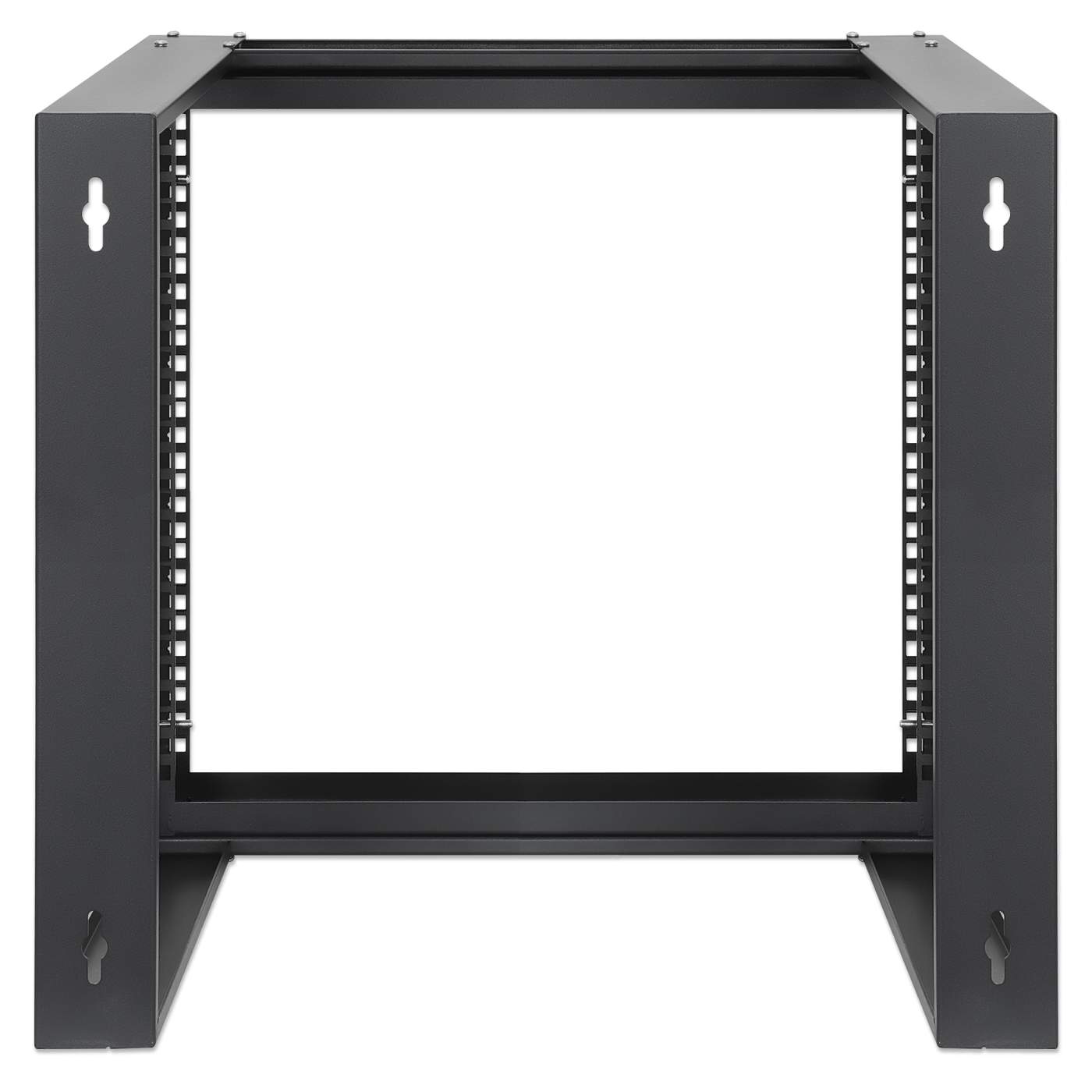 Wallmount OpenFrame Netw. Rack 9U Front-hinged SwingFrame