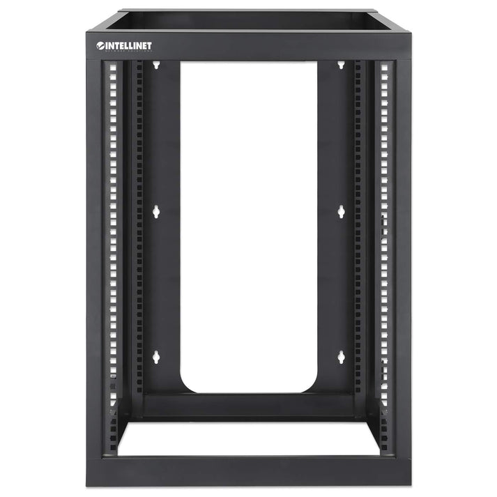 Wallmount OpenFrame Netw. Rack 15U Rear-hinged SwingFrame