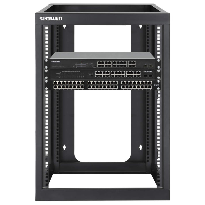 Homaco Frame Wallmount OpenFrame Netw. Rack 15U Rear-hinged SwingFrame