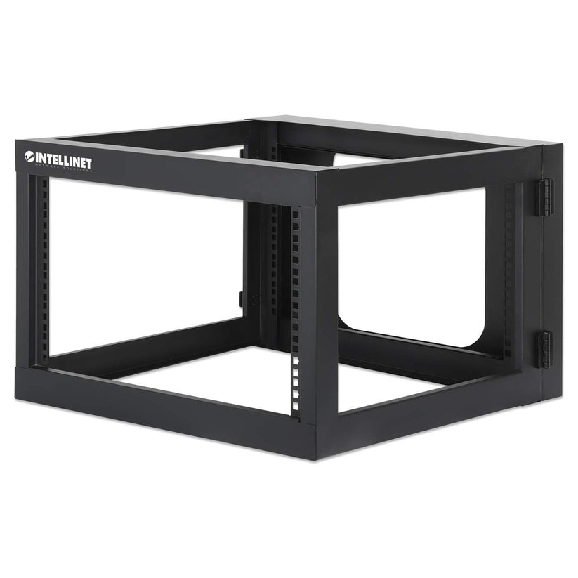 Wallmount OpenFrame Netw. Rack 6U Rear-hinged SwingFrame