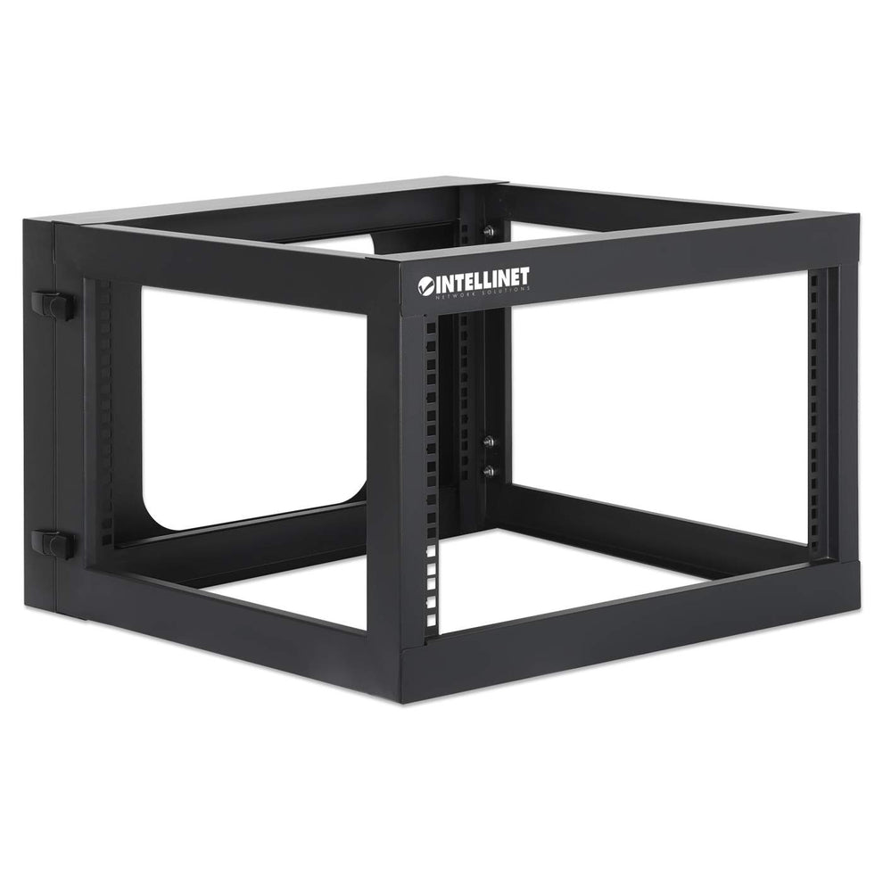 Wallmount OpenFrame Netw. Rack 6U Rear-hinged SwingFrame