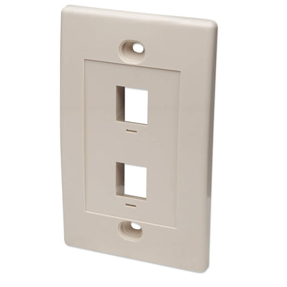 2-Outlet Keystone Wall Plate Image 1