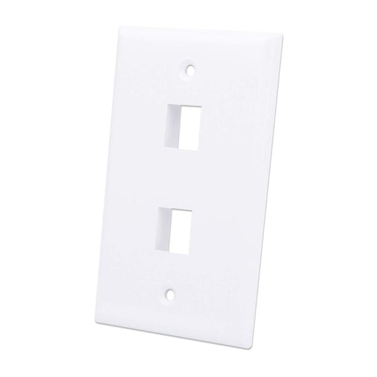 2-Outlet Keystone Wall Plate Image 1