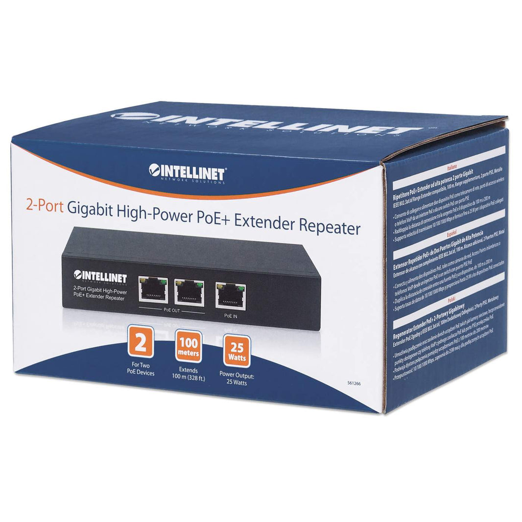 Poe Extender Module PoE Extenders& Repeaters by Intellinet Network Solutions
