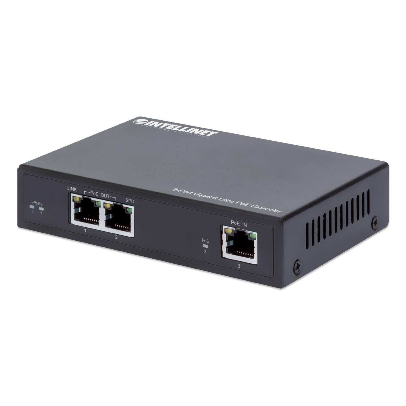 DSC-PoE-E1 1-Port PoE Extender/Repeater – 400Mbps, 13W, Extends Up To 394 Feet, IEEE802.3af