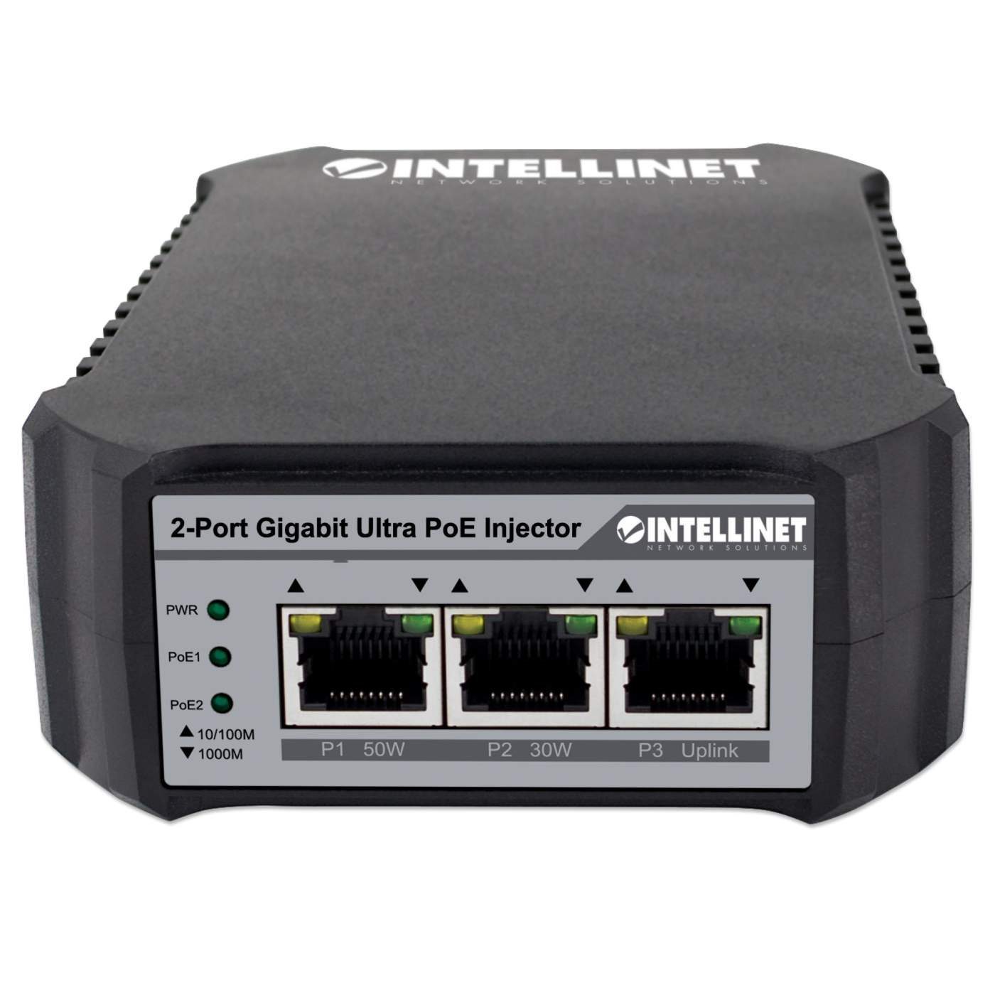Intellinet 2-Port Gigabit Ultra PoE Injector (561488)