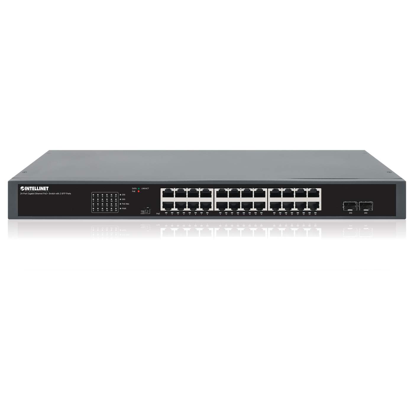 Intellinet 24-Port Gigabit Ethernet Switch (561273) – Intellinet Europe