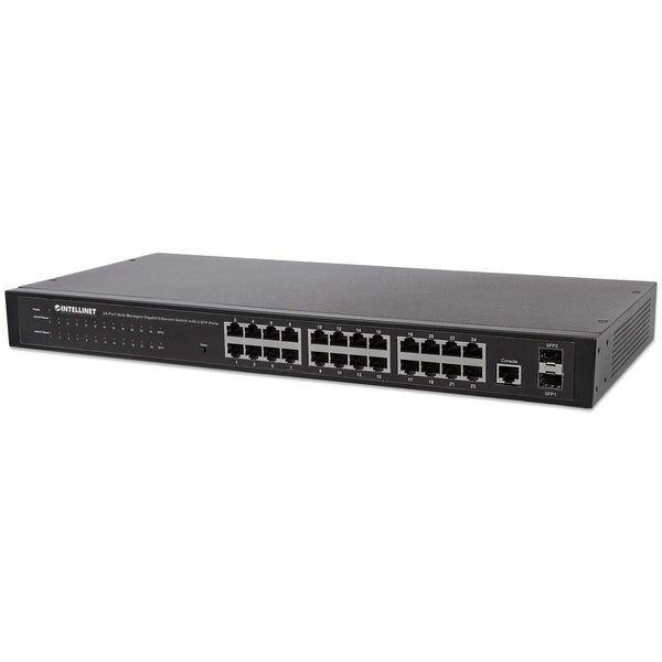 24-Port Web-Managed GbE Switch w/ 2 SFP Ports 560917