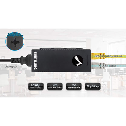 2.5G High-Power PoE+ Injector Image 9