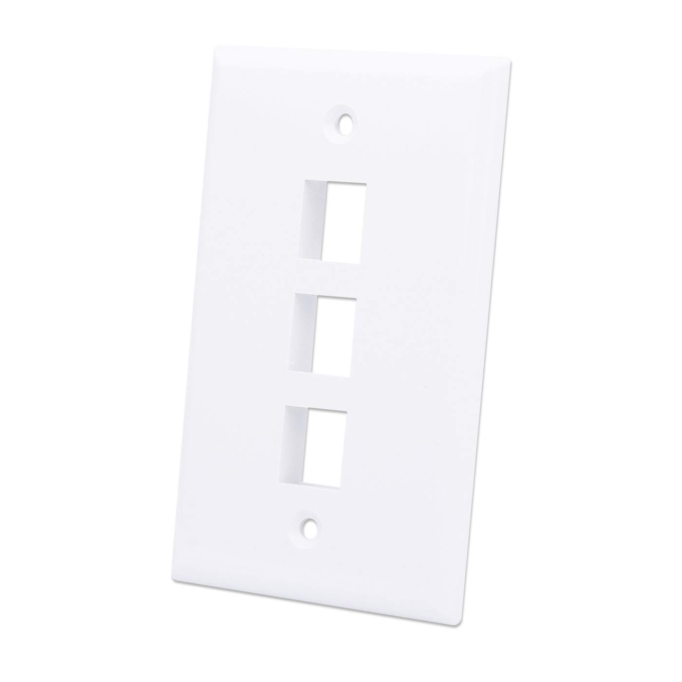 3-Outlet Keystone Wall Plate Image 1