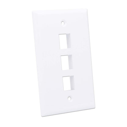 3-Outlet Keystone Wall Plate Image 3